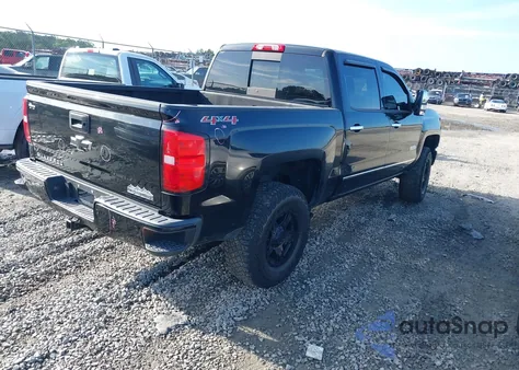 2014 Chevrolet Silverado 1500 High Country из США, поврежденный, VIN 3GCUKTEC7EG272127